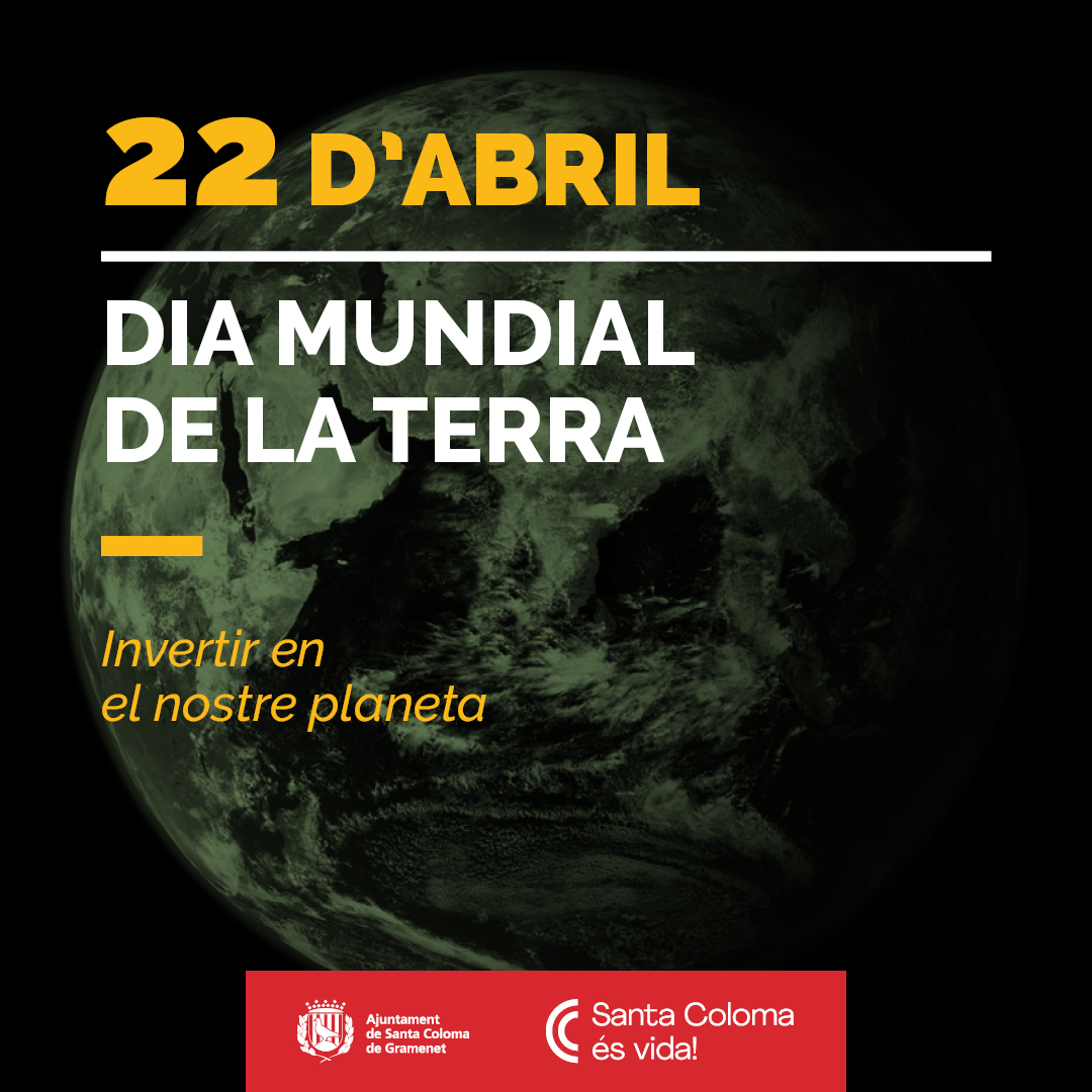 scgramenet's tweet photo. En el #diadelaterra des de #santacoloma refermem el nostre compromís amb la cura del medi ambient i la lluita contra els efectes del canvi climàtic
#mediambient
#santacomaésvida https://t.co/WHNzqBznlD