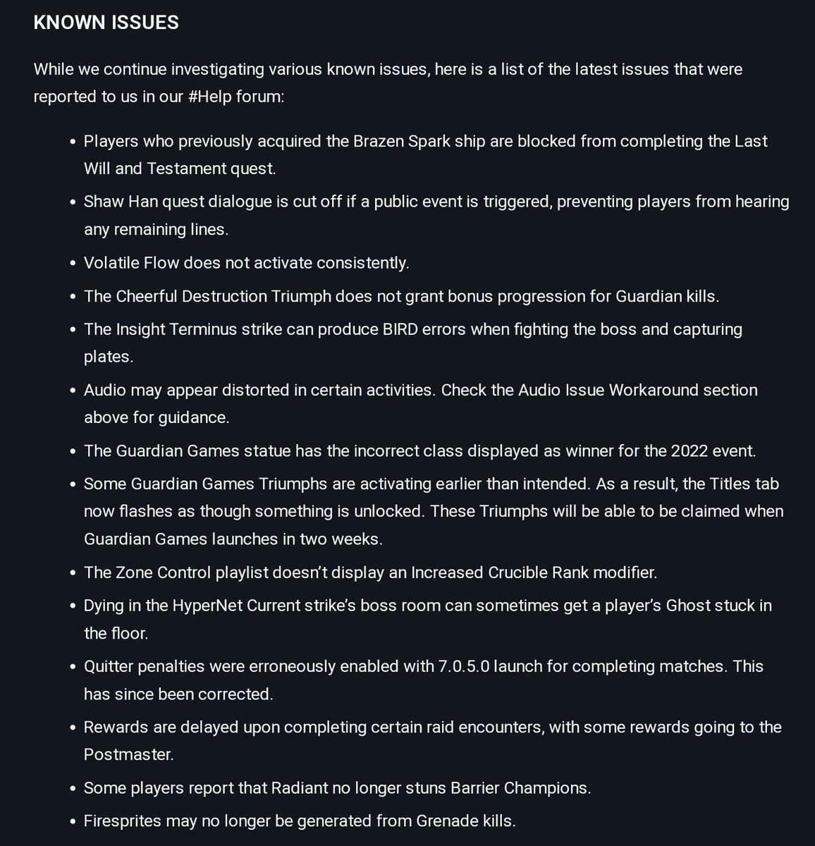 PayNoHeed_'s tweet photo. @BungieHelp Fixed that pretty quick, and yet these problems are still in the game and are affecting players. Always fixing things that benefit us fast and taking forever to fix things that hinder us 🤦‍♂️ https://t.co/qwgo3mBSSx