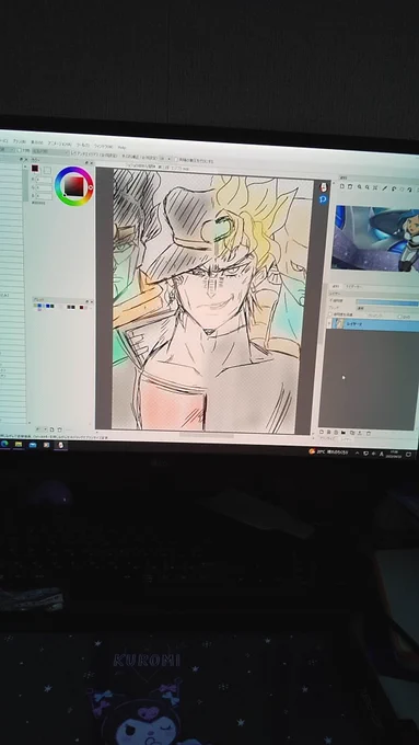 最近ジョジョばかり描いてたからなんか上手くいってんのよね〜 逆に女の子かけなくなってきたかも笑 