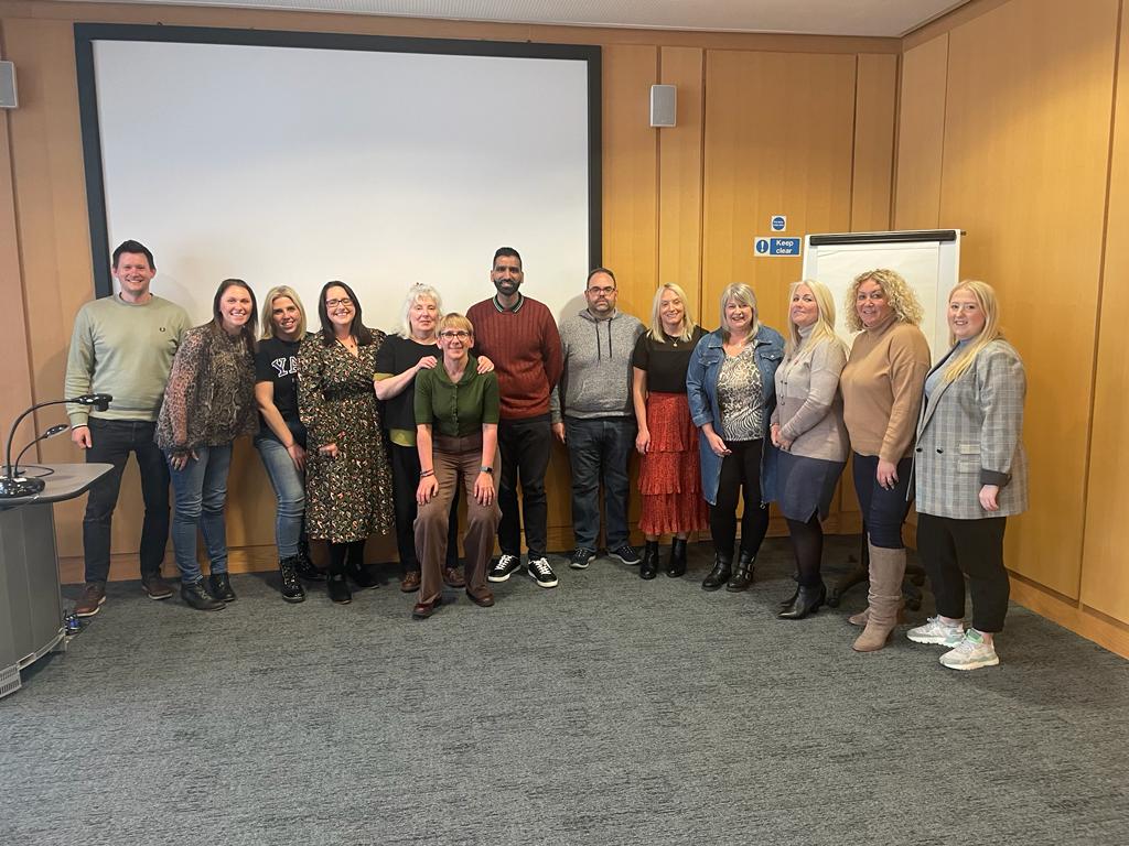 RebeccaMeats's tweet photo. Strategy &amp; Commercial away day focusing on leadership and team development. Thank you @NBS_NTU and Angela for the brilliant whistle stop lecture on leadership, giving us lots to think about #TeamNUH @TeamNUH @VickyHolden6 @Kelvin_NHS @01_doherty https://t.co/d3Lf3yKL4H