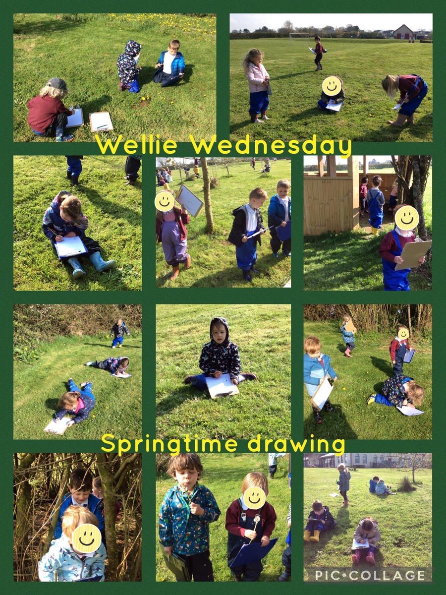 SpittalSchool's tweet photo. Enjoying our grounds on #WellieWednesday & drawing what we can see in the sunshine! Enjoiwch!!
#earlyyears #unigolioniachahyderus #tîmspittal #learningexploration #getcreative #LoveTheOutdoors
@healthyschools_ @PembsOutdoorSch @_OLW_ https://t.co/mKyk8uwjbx