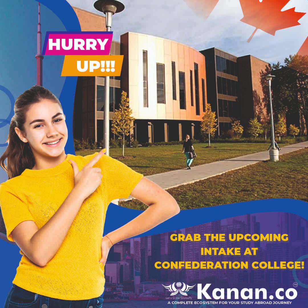 KananInt's tweet photo. Grab the upcoming intake at Confederation college! https://t.co/fHjH4iLO0R