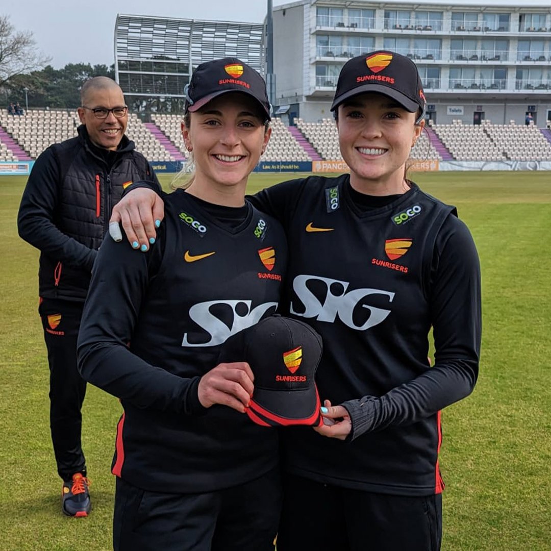 Congratulations to <a href="/evagray134/">Eva Gray</a>, who is the proud owner of Sunrisers cap number 27🧢

#RiseUp🌅🧡
