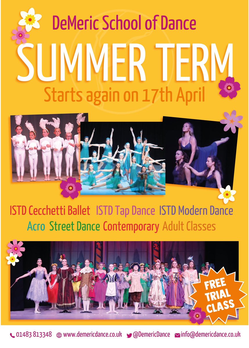 DemericDance's tweet image. New Sumer Term Started