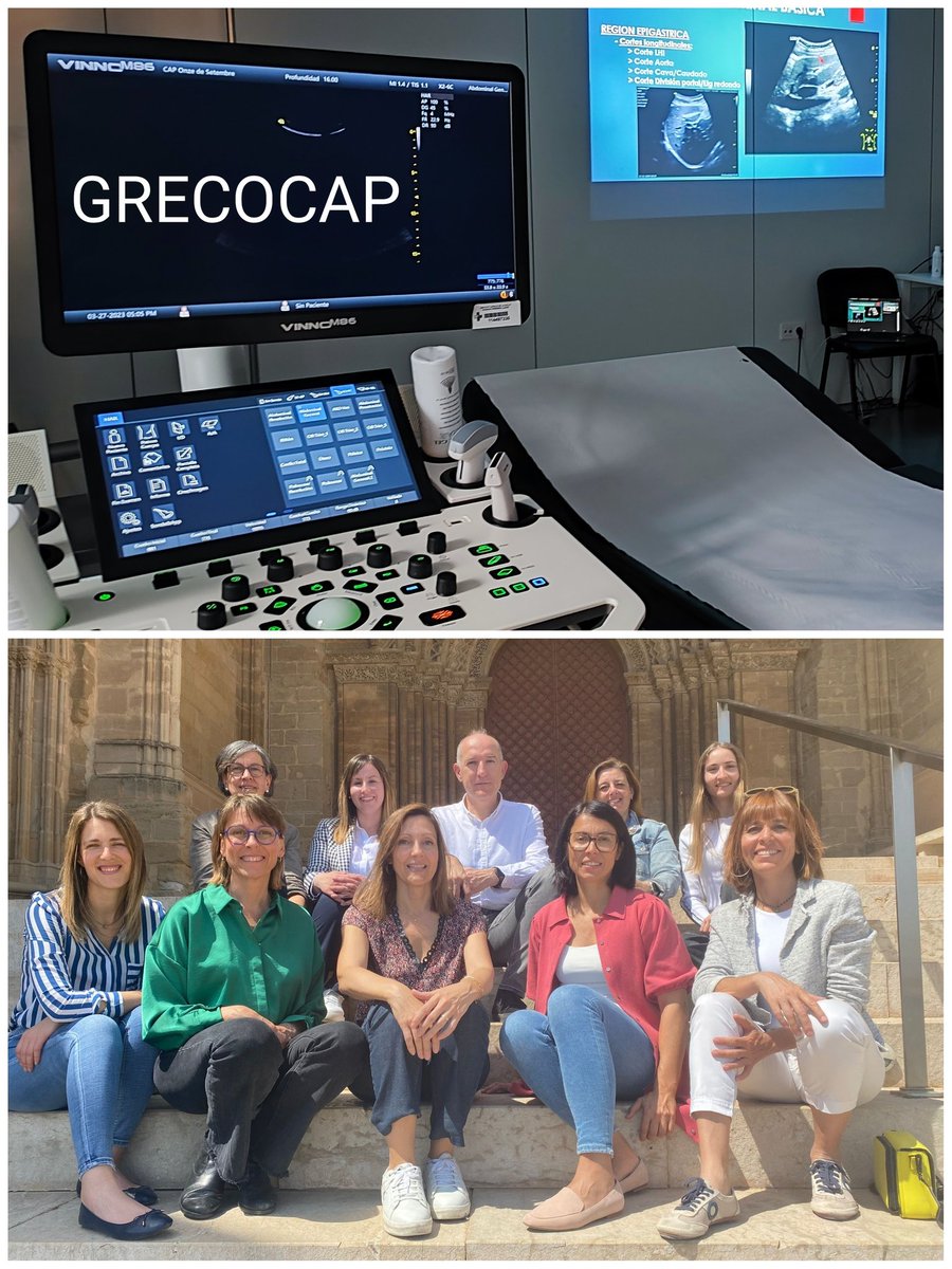 jpalacinp's tweet photo. Muy contentos, recien acreditados como grupo de investigación en #ecografía en atención primaria (GRECOCAP) primer grupo de estas características acreditado en España 
#GRECOCAP #resolucionenprimaria
@apicslleida @ABCDEcografia @NephroP @EcosemfyC @ecoapcat https://t.co/QSUxUAUSVm