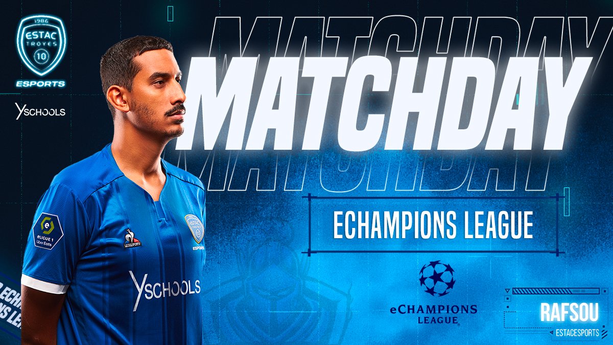 🔥 𝗝𝗢𝗨𝗥 𝗗𝗘 𝗠𝗔𝗧𝗖𝗛
🏆 #eChampionsLeague
1er match 🆚 <a href="/rblz_umut/">Umut Gültekin</a>
⌚️ 16h00
💻 Twitch.tv/easportsfifa

𝙍𝙤𝙖𝙙 𝙩𝙤 𝙄𝙨𝙩𝙖𝙣𝙗𝙪𝙡, 𝙘𝙤𝙢𝙚 𝙤𝙣! 💥

#TeamESTAC 🔵⚪️
