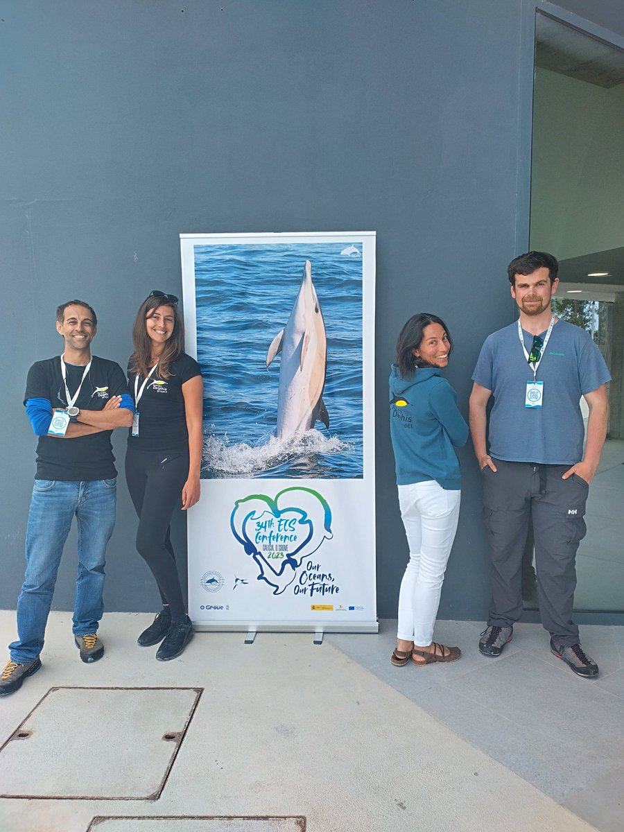 AzoresDelphis's tweet image. Azores Delphis project field-team was present at the @EuroCetSoc #ECS2023 #ECSconference2023 enjoying talks, workshops, collaborations, catching up with friends and colleagues and making new friends. We&apos;ve enjoyed it to the max!