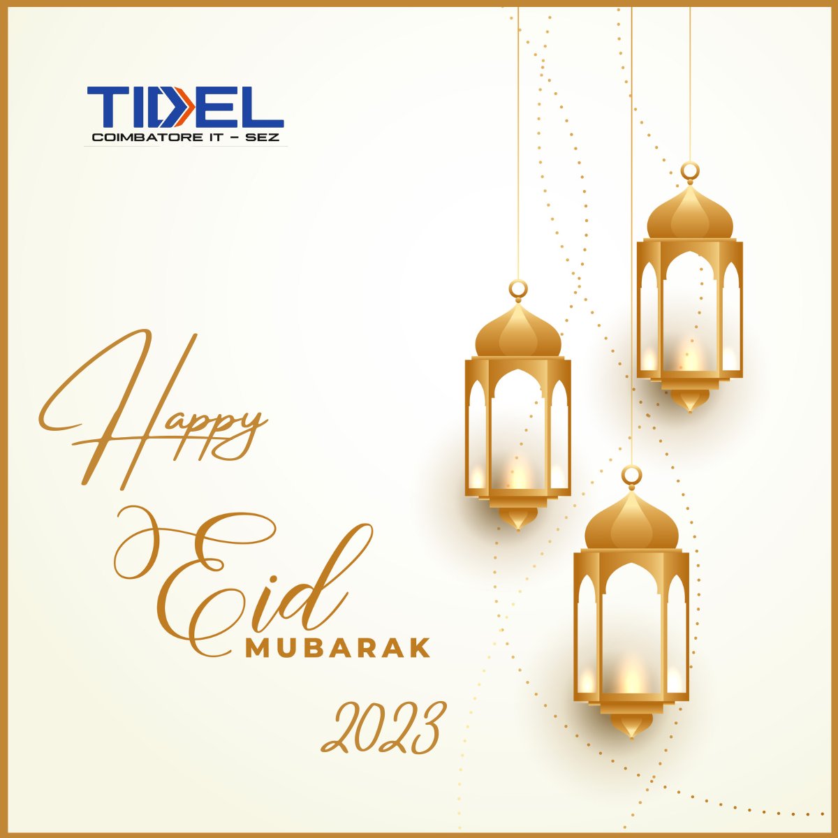 tidel_park's tweet photo. Happy Eid Mubarak Wishes from TIDEL family ✨✨ #HappyEidMubarak https://t.co/IGJN6ub2fP