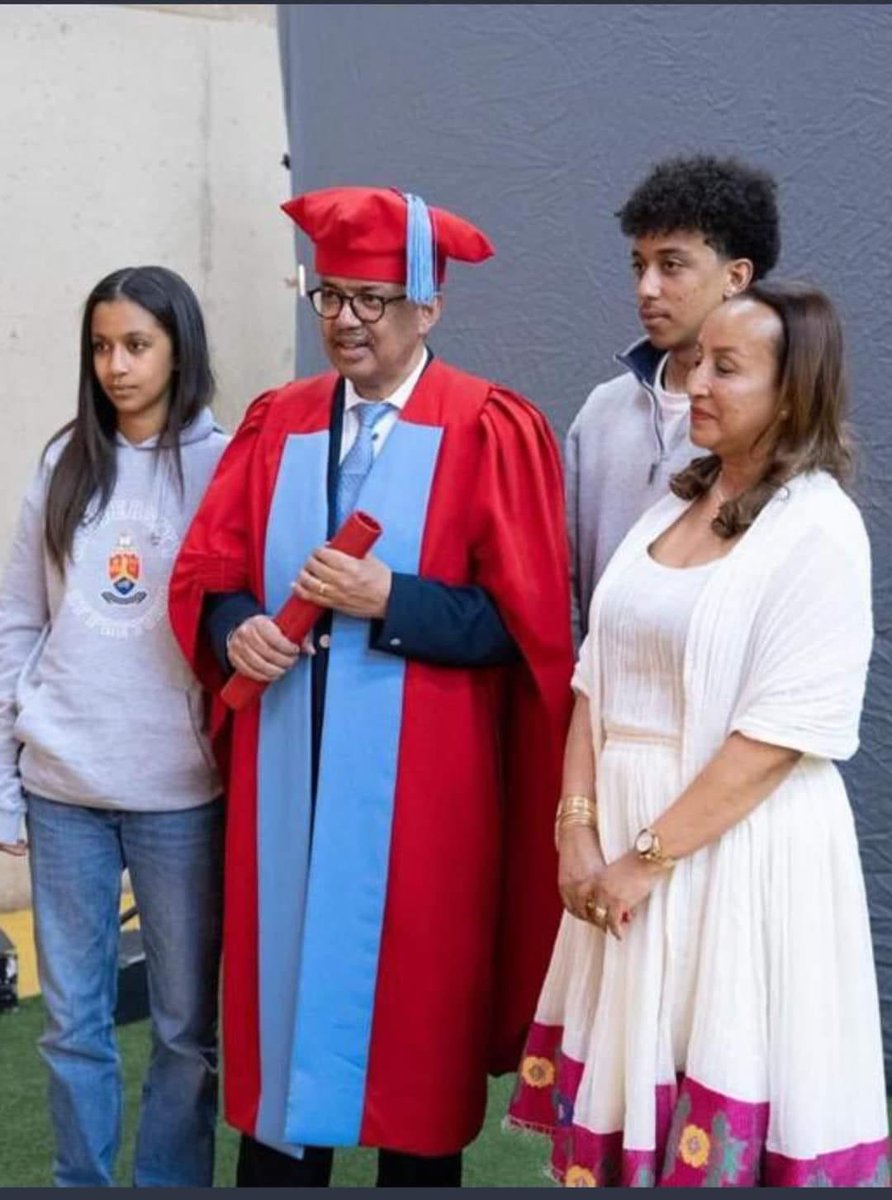 Pretoria Honours WHO's boss Dr. Tedros Adhanom for his great achievement in World's health matters. Congratulations🐅✊💛❤️
<a href="/DrTedros/">Tedros Adhanom Ghebreyesus</a>