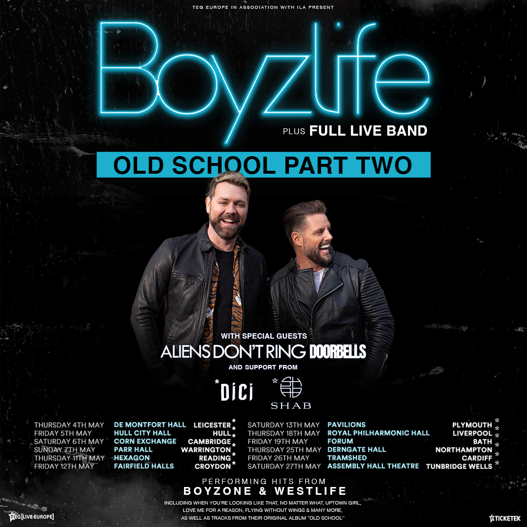 Just under two weeks until our tour starts! We can wait to come and play for YOU! ❤️
Join us for an evening packed full of the Boyzone and Westlife hits a couple of new ones from us too!  🎶 Book your tickets now! boyzlife.ffm.to/maytour23.OTW

<a href="/officialkeith/">KEITH DUFFY</a> <a href="/BrianMcFadden/">Brian mcfadden</a>