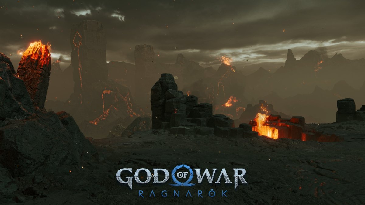 VirtualVistas's tweet photo. Today we return to #GodofWarRagnarok on #PS5 to take in the sights of #Muspelheim 

Before seeking out some assistance from the locals, stop and soak in the warm air of this realm.

#GofofWar #Kratos #Atreus 

https://t.co/QEfOjDk7W2 https://t.co/4TadcnjWZD