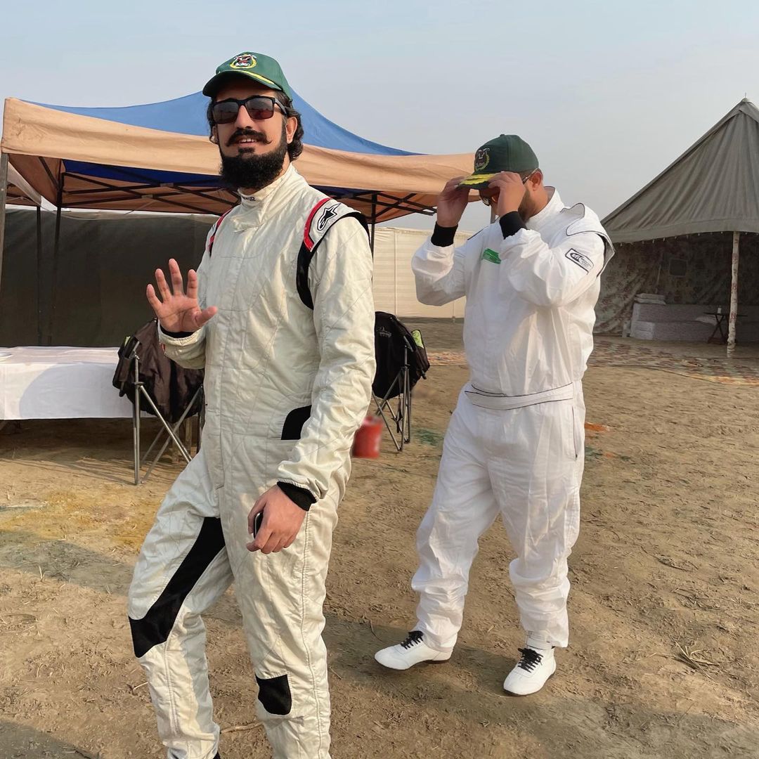 Sahibzada Sultan has also participated internationally in off-road motorsport championship Dubai International Baja held in the United Arab Emirates.
#HBDSahibzadaSultan422