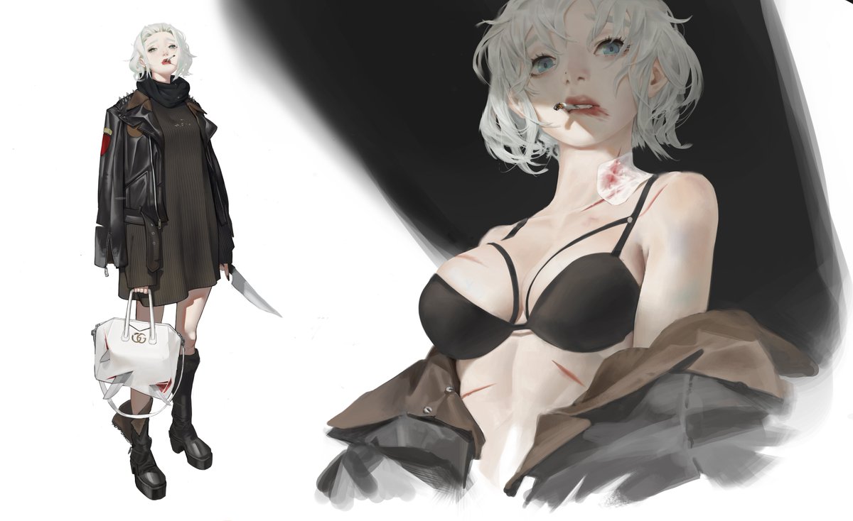 sahyang10's tweet photo. a fashionable decadent woman https://t.co/UKE9nAH4tg