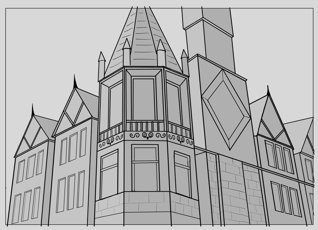 ivybeewrites's tweet photo. Another perspective assignment, probably one of my favourites! Background design isn't really my thing, but I had fun with this one!
#backgrounddesign #perspectivedrawing #perspectivestudy https://t.co/II5JgDiUN9