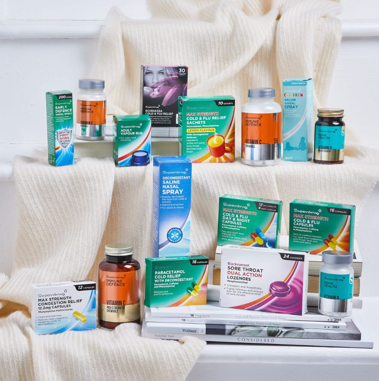 Stay well this Spring with Superdrug’s wide range of cough and cold products 😷⁣
*always read the label

#Superdrug