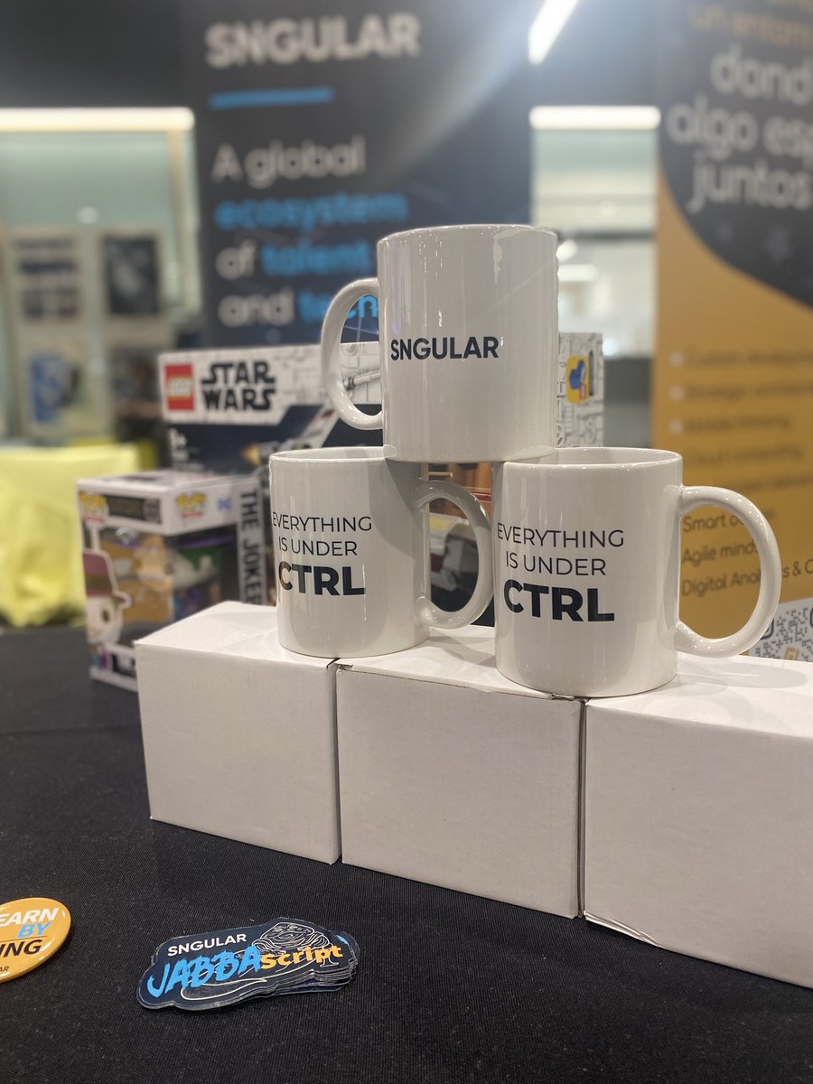 Anabelvignoni's tweet photo. Ya estamos aquí en la #commitconf con nuestro estand de @sngular 

📣 A las 15:00hs tenemos nuestro Kahoot de #Frontend y #Mobile ‼️ ¿te lo vas a perder? https://t.co/vWAD63iLOU