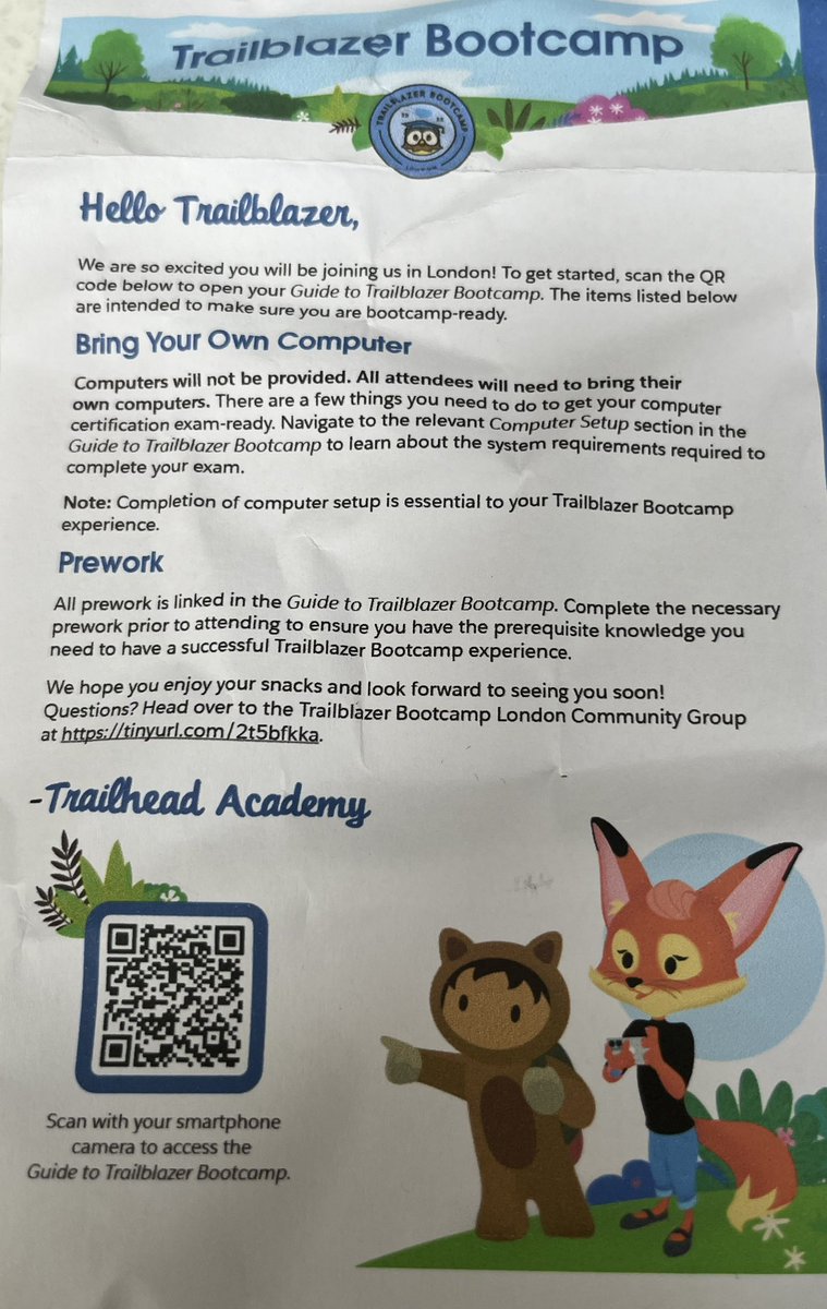 JackieHeath1's tweet photo. Two weeks away and the countdown is on and our #Trailblazers are getting ready for bootcamp with a little extra motivation  #Yum.  And if you haven’t signed up there is still time. Find out more about Trailblazer Bootcamp happening in London here: https://t.co/g5txUb4IpA https://t.co/XvQld6ppYk