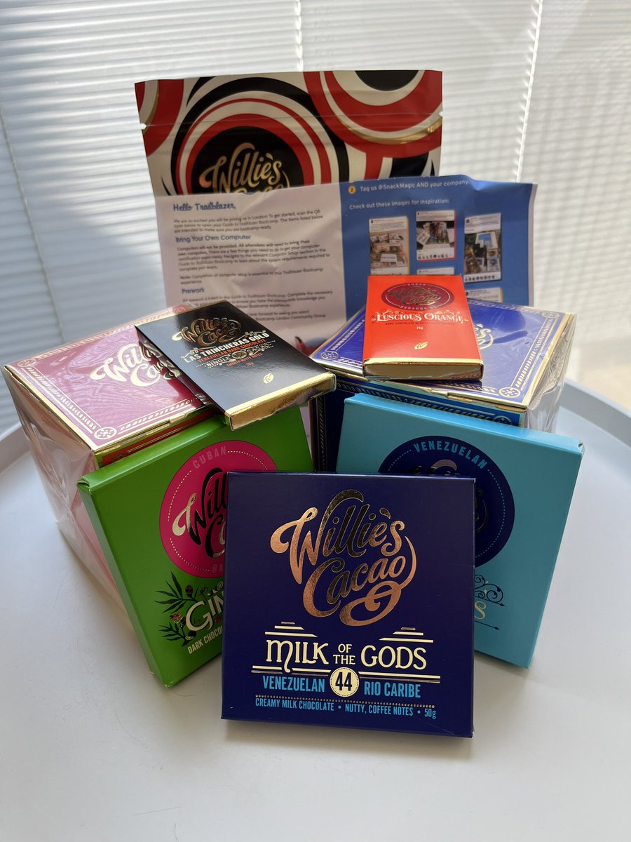 JackieHeath1's tweet photo. Two weeks away and the countdown is on and our #Trailblazers are getting ready for bootcamp with a little extra motivation  #Yum.  And if you haven’t signed up there is still time. Find out more about Trailblazer Bootcamp happening in London here: https://t.co/g5txUb4IpA https://t.co/XvQld6ppYk