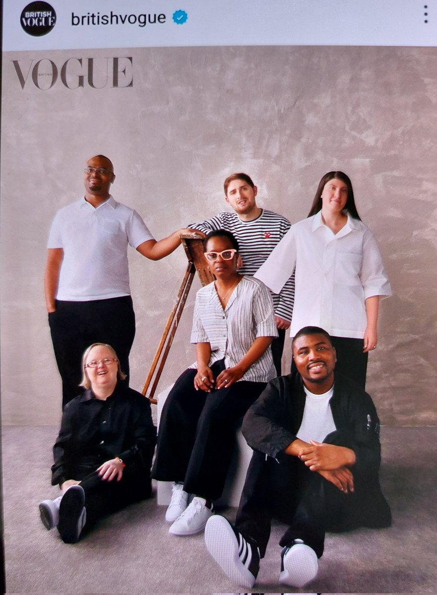 CareTradeUK's tweet photo. So proud to see #Autism and #Neurodiversity being celebrated in this months @BritishVogue by one of our #theautismproject graduates https://t.co/KlqkExEowi #DisabilityTwitter https://t.co/jhc9EvMnaK
