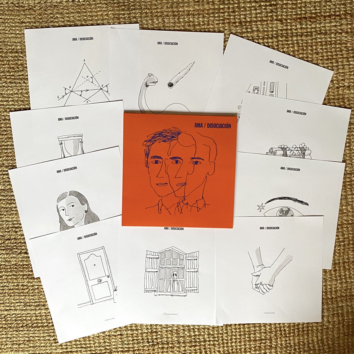 AMA_suena's tweet image. Y el disco de vinilo, con 10 láminas –10 canciones– dibujadas por Diego Besné, os espera en las tiendas. Hoy @recordstoreday