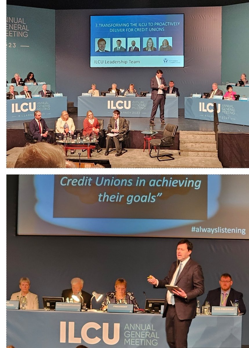 ILCU AGM 2023

David Malone delivering through enthusiasm the opportunities for Credit Unions.

#activelylistening #CreditUnions