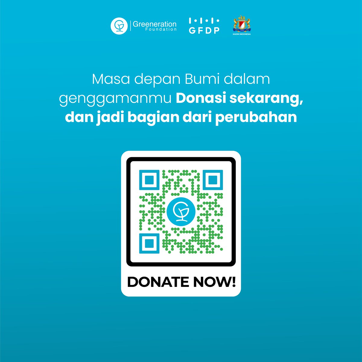 greenerationid's tweet photo. Perlombaan ini akan berlangsung selama satu bulan yakni mulai tanggal 22 April hingga 22 Mei 2023,

dan 10 Pendaftar pertama akan mendapatkan merchandize khusus dari Greeneration foundation loh!

Ayo tunjukkan bakatmu dan menangkan berbagai hadiah menarik! https://t.co/rj4PURMKmV