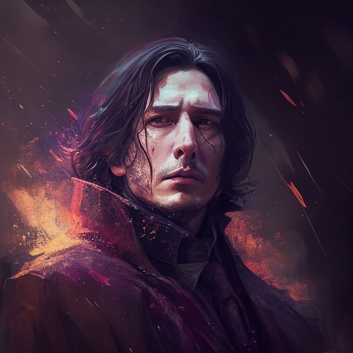 dreamcloudstu's tweet photo. Adam Driver as Professor Snape in the new Harry Potter TV series? https://t.co/3grRkkDxAB