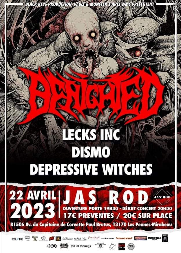 JulieGazzoti's tweet photo. [CONCERT] TONIGHT 🔥

4ème concert de l'année ce soir et ce sera au @leJASROD pour immortaliser le concert de @_BENIGHTED

À l'affiche également : Depressive Witches / Dismo / Lecks Inc

Les photos seront à retrouver sur mes réseaux 🤘😎🤘 https://t.co/uIoh0N7gNZ