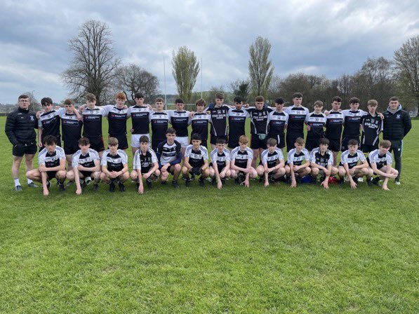 PSceine's tweet photo. Congratulations to the U16.5 Boys Football Team captained by David O’Connor and vice -Captain Jack Tagney who won the Munster School’s Final against Mitchelstown 2-14 to 0-12. Many thanks to their mentors Mr Tadgh O’Siochrú and Mr Ronan Buckley. https://t.co/s4ntzFK6v7