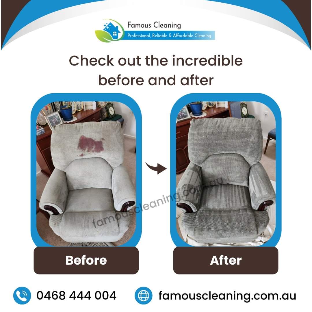 famouscleaning1's tweet photo. From stains to spotless! We're thrilled to showcase the stunning results of our recent upholstery cleaning project.

Instant Book at : https://t.co/urDQu4pWnU
Call us: 0468 444 004

#FamousCleaning  #AdelaideCleaners #CleanSurfaces #upholsterycleaning #upholsteredfurniture https://t.co/XgqGtZdz62