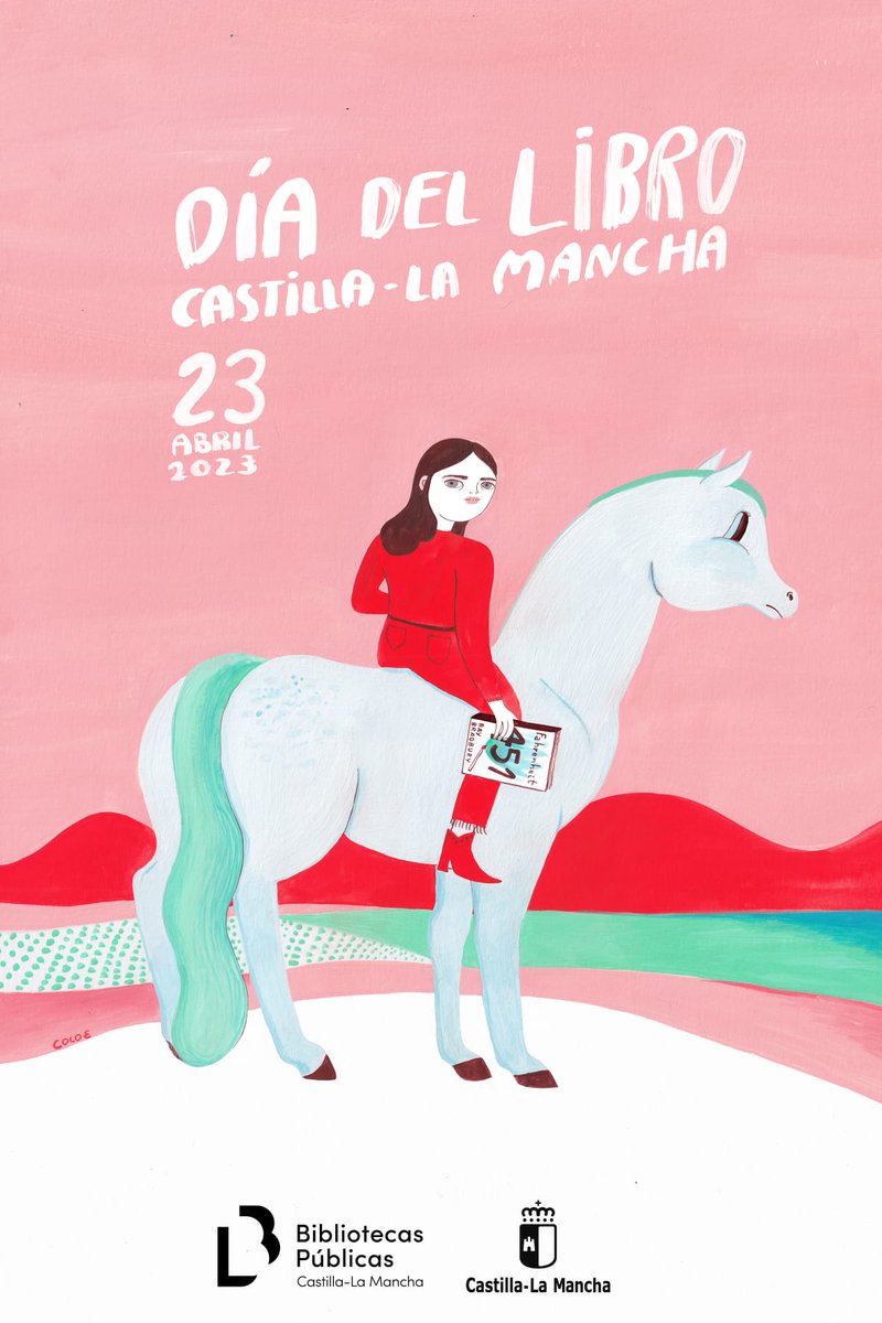 biblioclm's tweet photo. ¡Feliz #DíaDelLibro!

La próxima semana continuamos con las actividades programadas con motivo de esta celebración: https://t.co/oDmEWpDJtv

Cartel y manifiesto del Día del Libro en Castilla-La Mancha 2023 elaborados por Coco Escribano y por Óscar Martínez. https://t.co/KbsL45vUmF