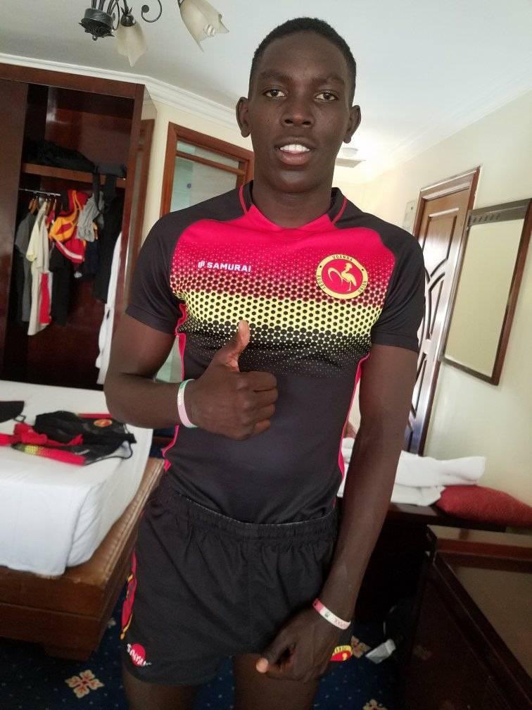 Best wishes to the U20s 🇺🇬 today 

Make it count team. 

@Giftwoko1 representing 👏🏿👏🏿
 
#UgandaRugbyU20 

#U20BarthesTrophy