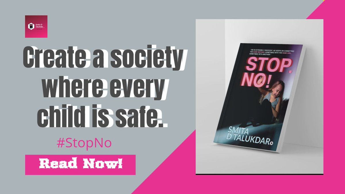 StopNothebook's tweet photo. Do so by speaking against injustice, create a safe place for your children to open up to you where they can receive help instead of judgements or instructions about the dos and don'ts.
#endchildabuse #safechildren #stopno #smitadtalukdar
Buy Stop. No!: https://t.co/mLy8Hkw8r5 https://t.co/BCcUkbZWNb