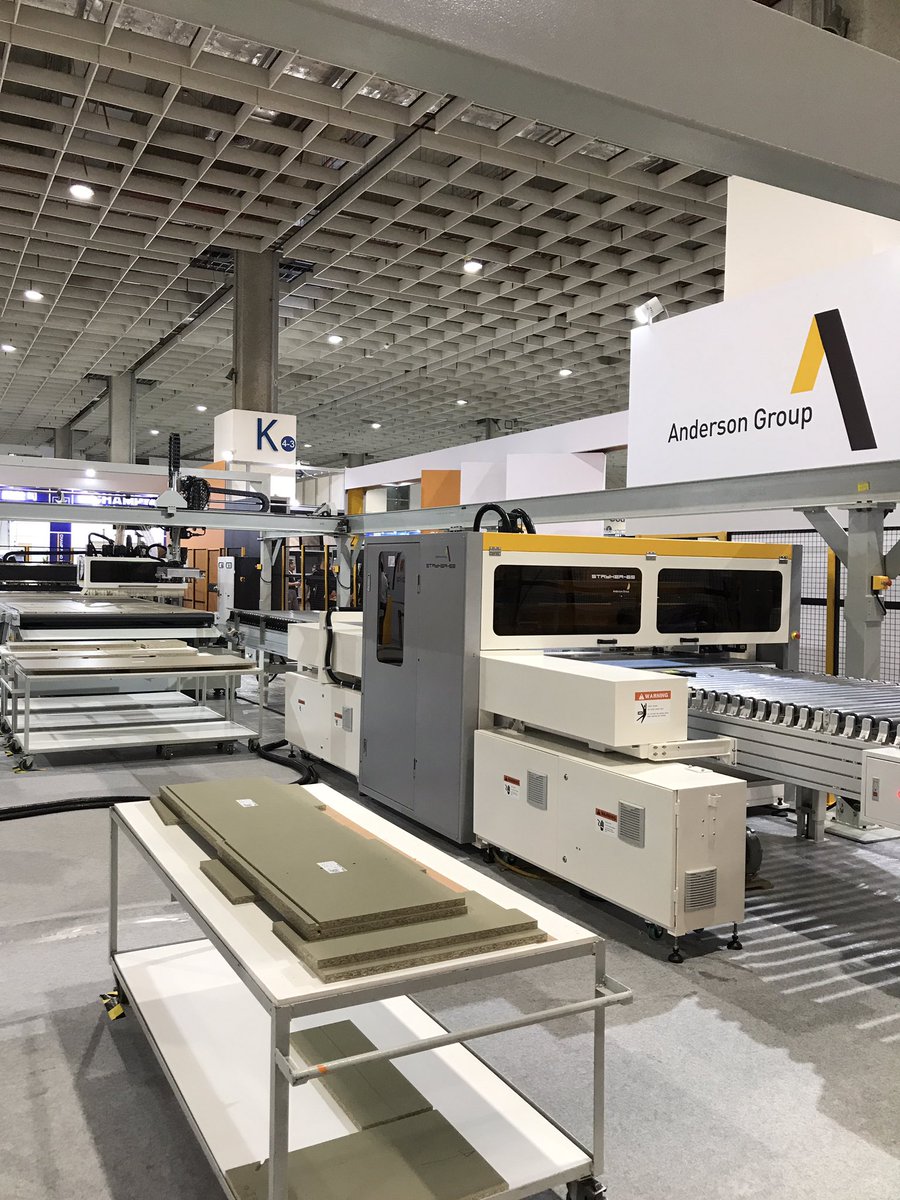 Andersongroup_'s tweet image. Day 3 of the #2023WOODTAIWAN there are also #Anderson intelligent production system AGMVP software area, tools and saw blade area, #Andl melamine board area and #Austria imported Kaindl board display.Welcome to join us!