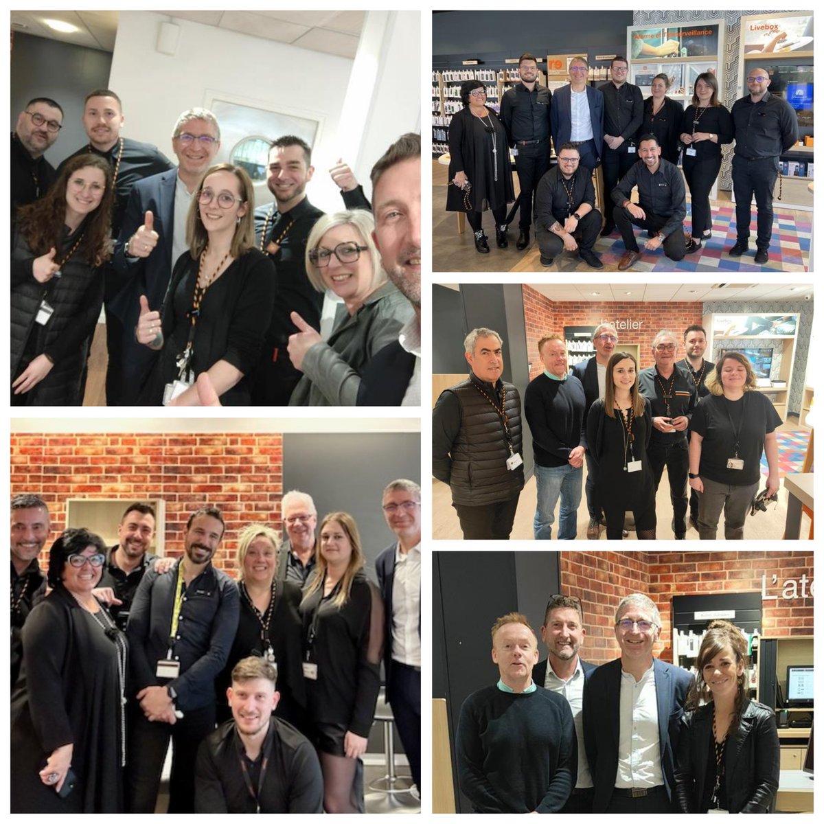 Un accueil au top 👍 une prise en charge sur mesure pour chacun de nos clients, toujours un plaisir d'aller à la rencontre des conseillers et managers des boutiques <a href="/OrangeNvAquit/">Orange Nouvelle Aquitaine</a> 🟧 #ADSO #SamuelTour #Saintes #Angouleme #Limoges #Tulle