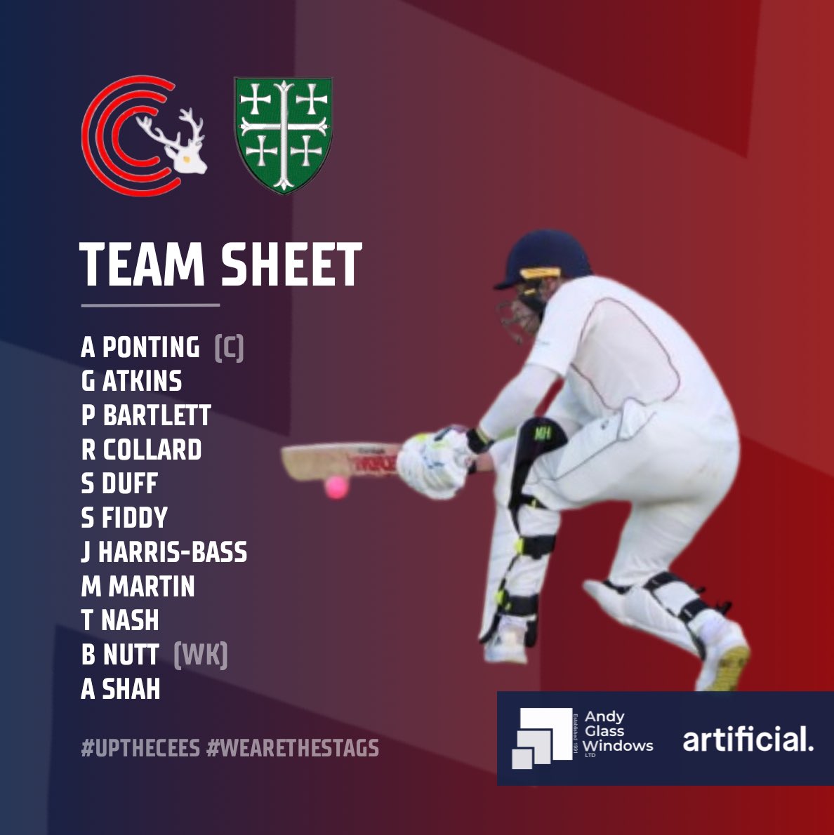 Charlbury Cricket Club (@charlburycc) on Twitter photo MATCH DAY 🏏
Here we go in our first pre season friendlies of the year against our friends <a href="/AbingdonValeCC/">Abingdon Vale CC</a>
Our 1st XI travel to Abingdon, as our 2nd XI host!
📍Abingdon CC & Charlbury CC
🕙 1pm
🆚 @abingdonvalecc
#upthecees #wearethestags🦌 #courage #confidence #commitment MATCH DAY 🏏
Here we go in our first pre season friendlies of the year against our friends <a href="/AbingdonValeCC/">Abingdon Vale CC</a>
Our 1st XI travel to Abingdon, as our 2nd XI host!
📍Abingdon CC & Charlbury CC
🕙 1pm
🆚 @abingdonvalecc
#upthecees #wearethestags🦌 #courage #confidence #commitment