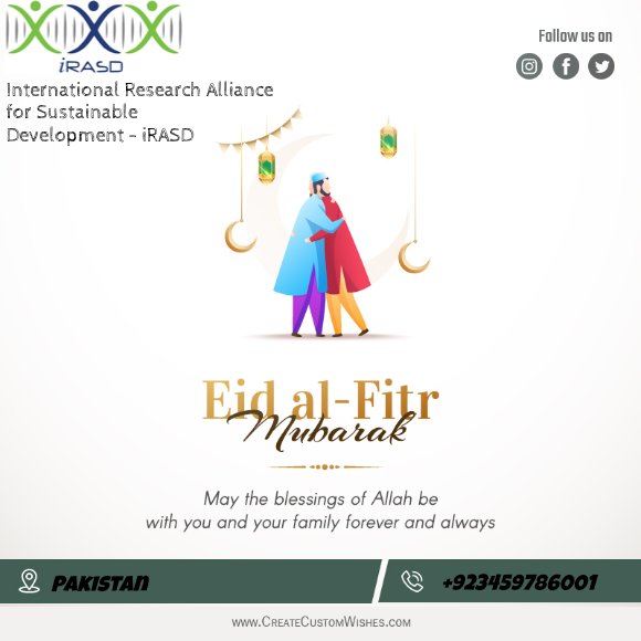 IRasd's tweet photo. On this auspicious occasion of Eid, the iRASD family would like to extend our warmest wishes to you and your loved ones. May this festive occasion bring you joy, happiness, and prosperity, and may your homes be filled with love, laughter, and togetherness Eid Mubarak!. https://t.co/9E83tSA8bN