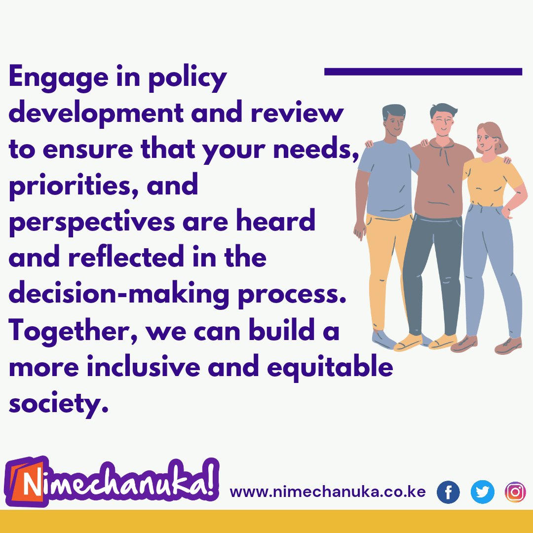 It is the responsibility of each and every young person to participate fully in policy development and review to strengthen Meaningful Youth Participation, Engagement and Leadership.
#Youthdevelopment
#PolicyDevelopment