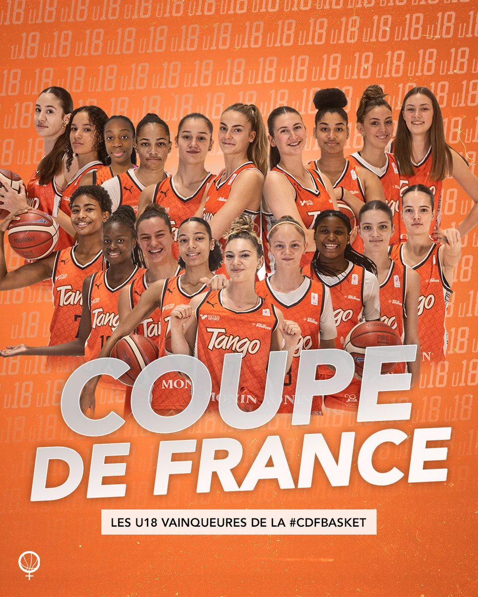 BourgesBasket's tweet photo. 🏆 LES #JEUNESTANGO REMPORTENT LA #CDFBASKET !

#FiertéTango https://t.co/Xfo3Vzu22J