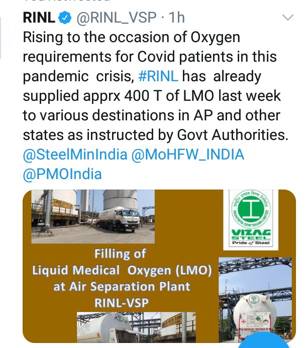 BojjaSuman2's tweet photo. #SaveVizagSteel 
#StopStrategicSaleofVizagSteelPlant
#allotoreminestovizagsteelplant #800daysofRINLprotest

@PMOIndia
@ysjagan
@ncbn
@PawanKalyan
@SteelMinIndia https://t.co/YxGghrgSnh