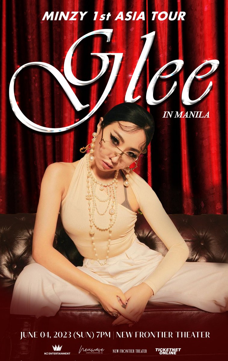 neuwave_events's tweet photo. This is not just a concert, it's a party! 🪩
Filo POS, get ready to dress up because you are invited to party with #Minzy! 💃🕺

What: Minzy 1st Asia Tour - #GleeinManila
When: 6/4 at 7PM
Where: NFT, Cubao
Dress Code: Gold, Silvery, Sparkly and Shiny ✨

See y'all, POS! 🥰 https://t.co/guuNhNwjux