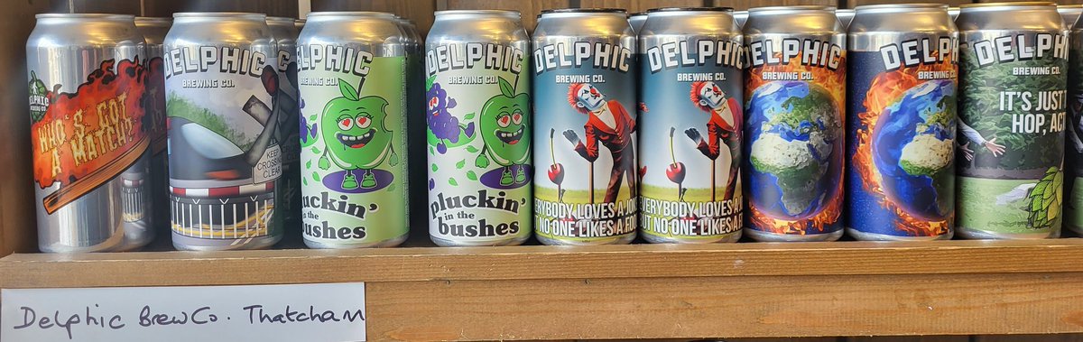 Great to get the full Delphic range back in stock...love local!