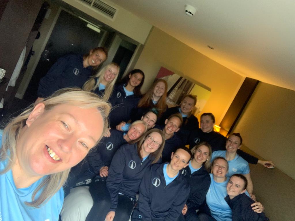 dutchbudbud's tweet photo. Pre match photo #Premplayoffs @EnglandNetball #northeast #seatonains https://t.co/BTEKh4B7YT