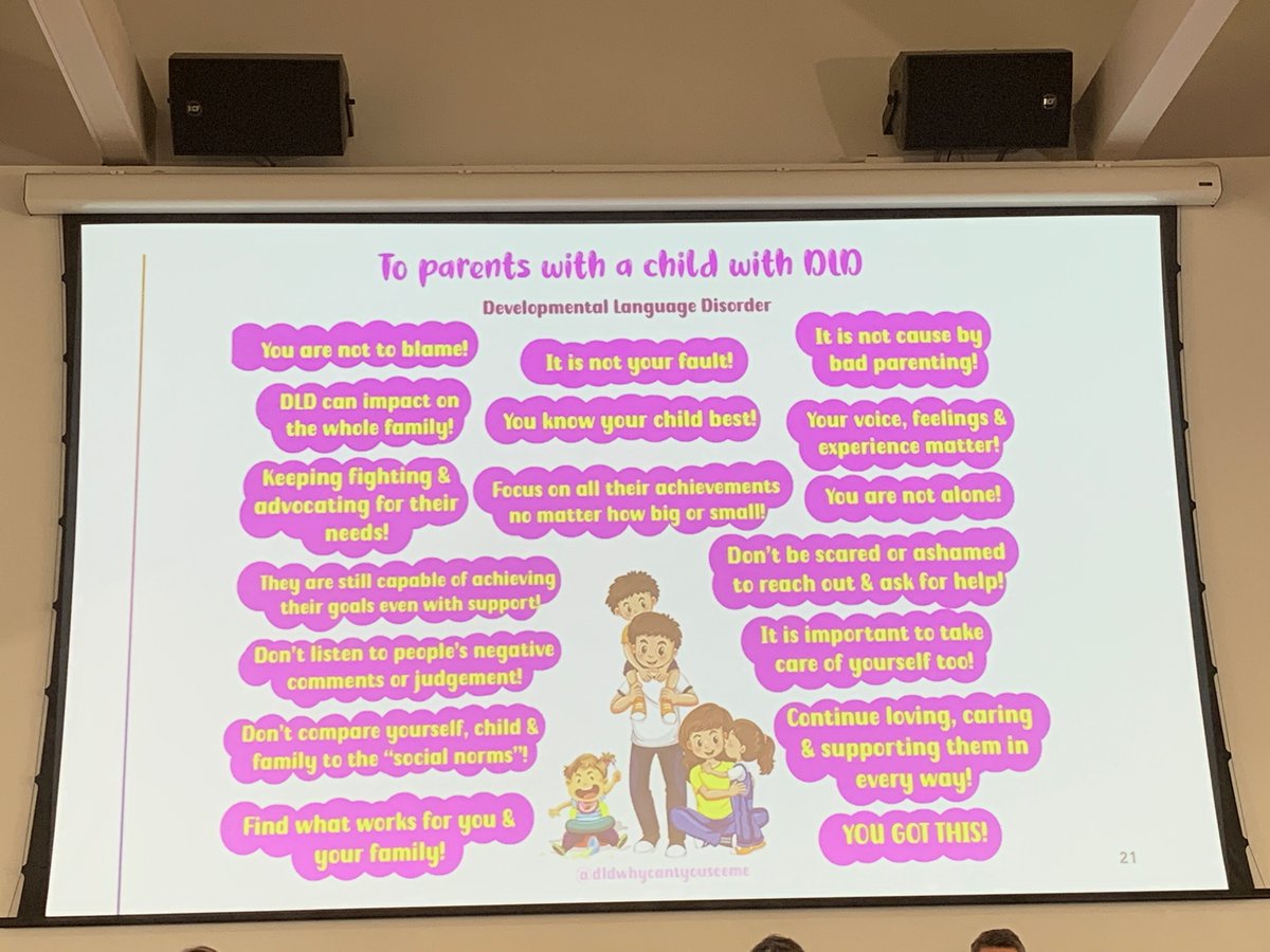pinchof_SaLT's tweet photo. 3 incredibly powerful moving talks from 3 inspirational adults w/ DLD. Wonderful to hear abt achievements but also important to hear abt challenges- a reminder to keep advocating for better services for people with #DevLangDis #NAPLIC23 @DysphasiaPV @SophieFranksDLD and Shelbi https://t.co/jmtKFSN5Gd