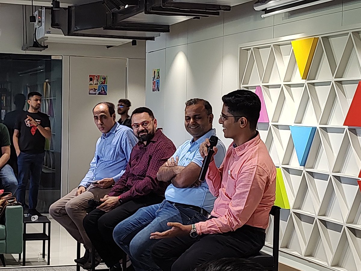 milanpsurelia's tweet image. Panel Discussion on #TechnicalAgility at @7SpanHQ 

Thank you to all the panelists for sharing your thoughts on #Agile

@vatsalshah, @samirmotwani, Bharat Bhambhaney (SFC,SPOC) &amp;amp; @surendravarma 

#india #opportunity #network #leaders #agile @AgileNetwork_in