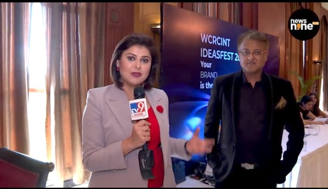 MayaFoundatio10's tweet photo. @nidhileo
@wcrcint
India's Best 
Sr News Anchor
Nidhi Vasandani talking to 
Mr Abhimanyu Ghosh
#Editor #WCRCINT World Consulting Research Corportion International regarding the Transformational Leader Award 2023 given to Mr Barun Das CEO 
#TV9Bharatvarsh https://t.co/sHBwlny8JE