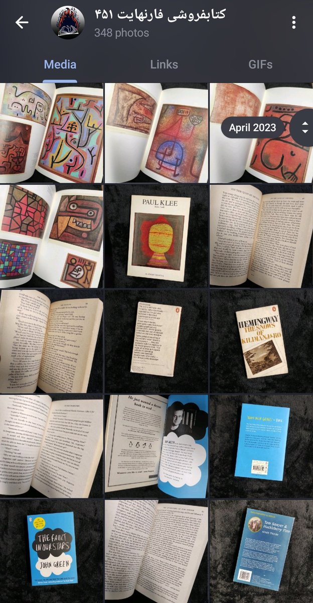 451F_Bookshop's tweet photo. بیشتر فعالیت من توی اینستاگرام و کانال تلگرامه. واسه اینکه جدیدترین موجودی‌ها رو ببینی و از تخفیف‌ها خبردار بشی خوب می‌شه اینا رو هم داشته باشی:
https://t.co/9wDEfp1BqK
https://t.co/qGqTmP39W1 https://t.co/6RYLyUEq9V