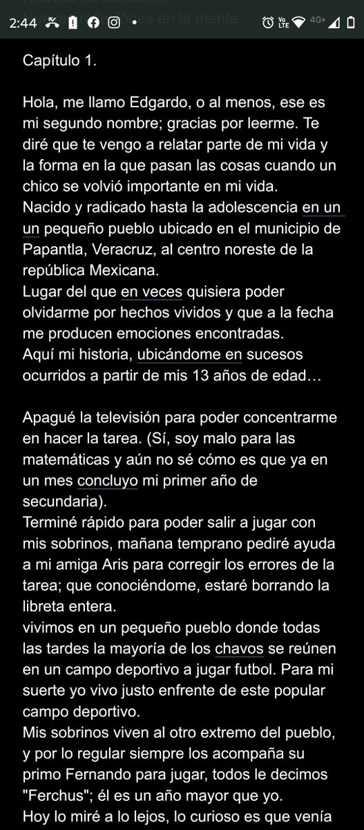 romirocas's tweet photo. Un chico con mucho que contar
100 años de invierno
(ni son machos y son muchos)
Capitulo 1
Parte 1/2 https://t.co/taYyoQCkag