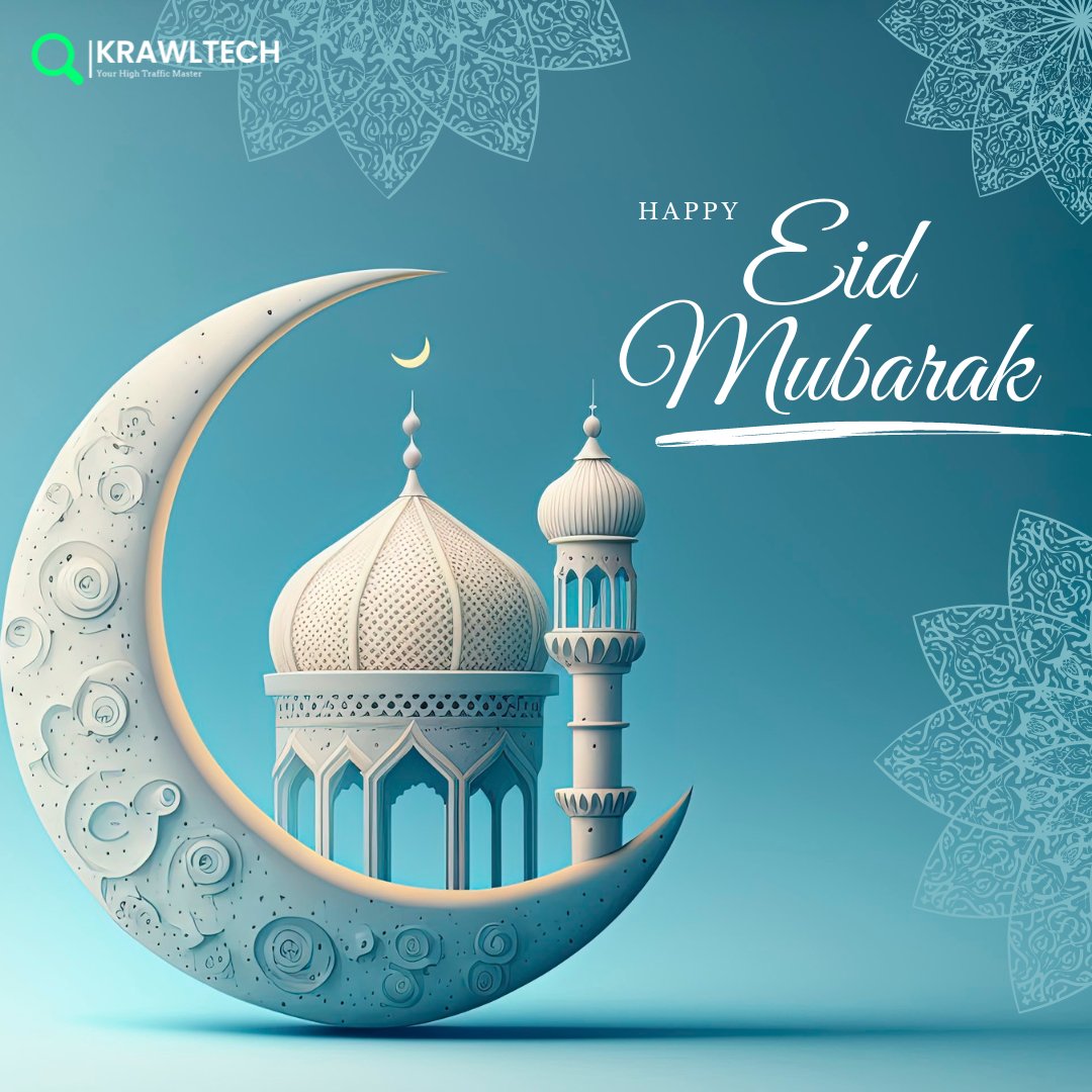 #KrawlTech wishes everyone, Eid Mubarak! May your day be filled with #love, blessings, and joyous #celebrations with your loved ones.

#Eid #eidmubarak #Ramadan #love #eidcollection #eidoutfit #Allah #instagram   #pune #eidmubarak2023 #familytime #digitalmarketing #marketing