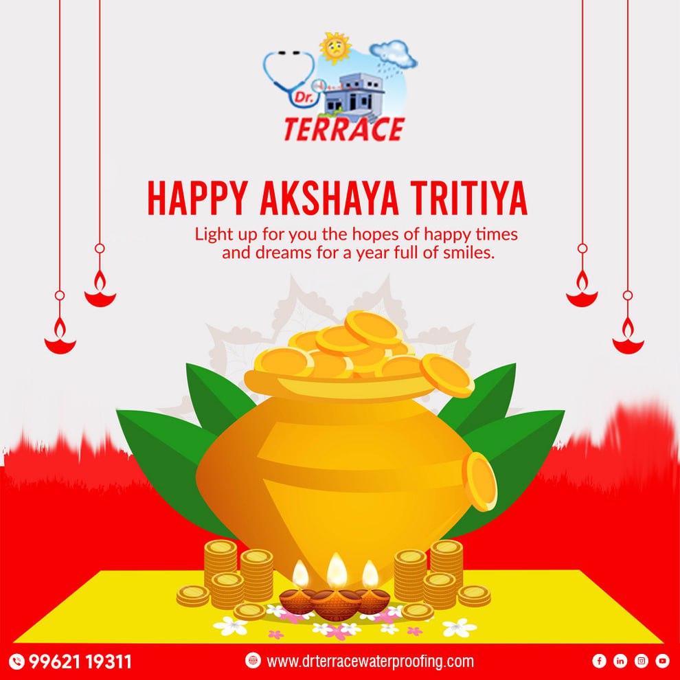 #gold #akshayatritiya #Jewellers #DrTerraceWaterproofingServices